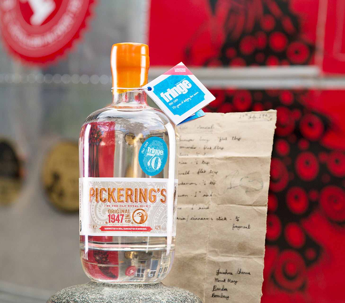 Pickering's Gin up the ante for Edinburgh Fringe tours